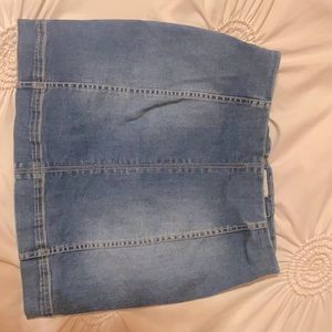 Jolt size 5/27w denim skirt